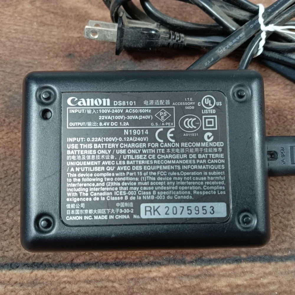 Canon genuine battery